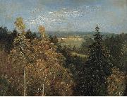 Carl Gustav Carus, Blick uber eine Waldlandschaft